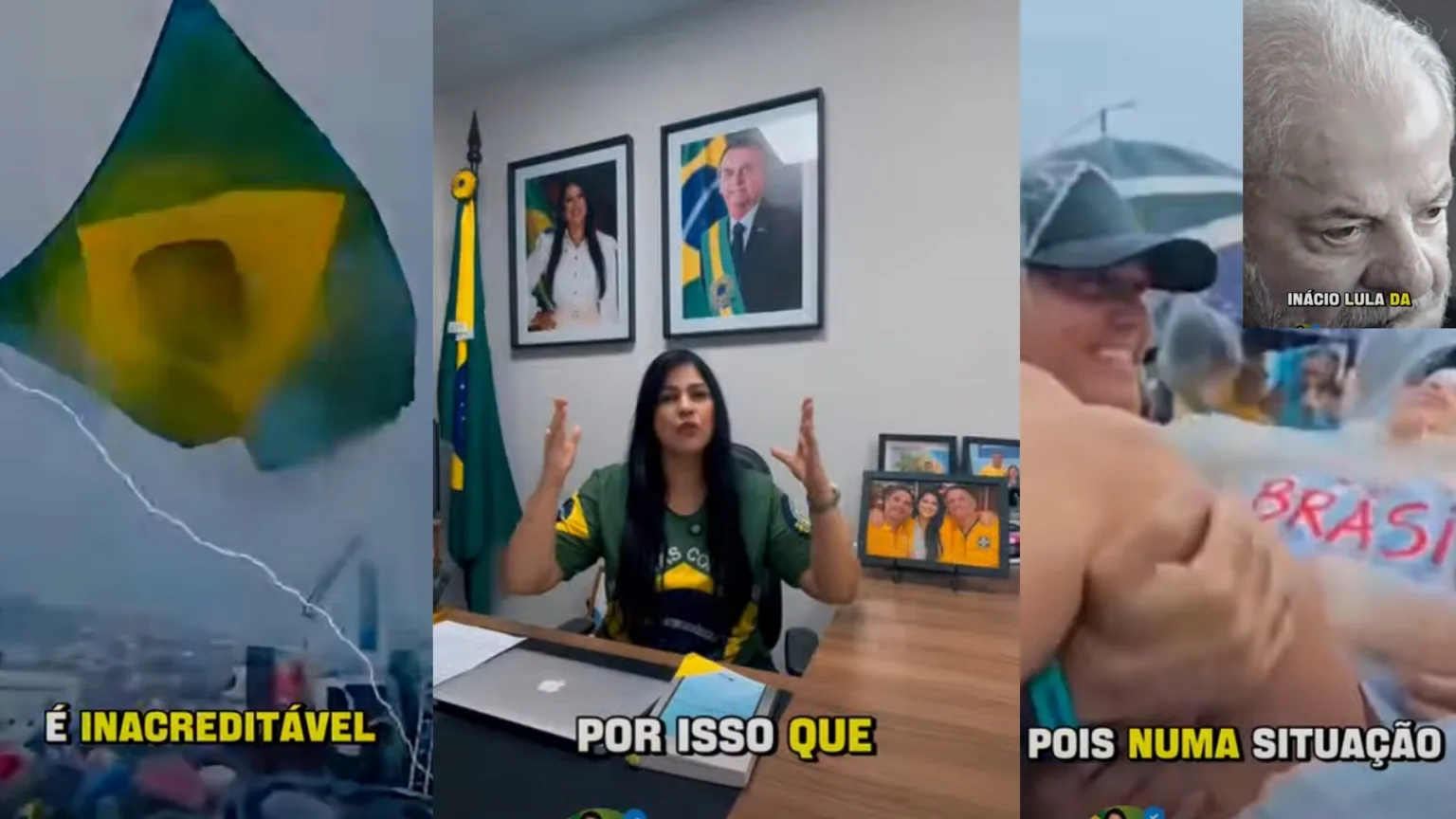 Vereadora de Maringá aciona Lula após raio atingir 89 pessoas em Brasília