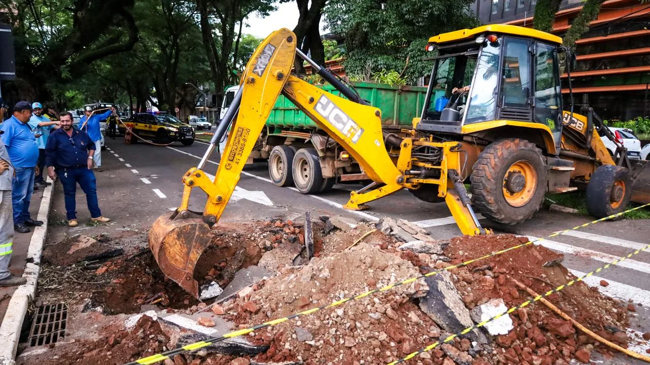 Recuperação de galeria pluvial
