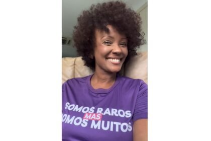 A campanha do Fevereiro Lilás, atriz Isabel Fillardis