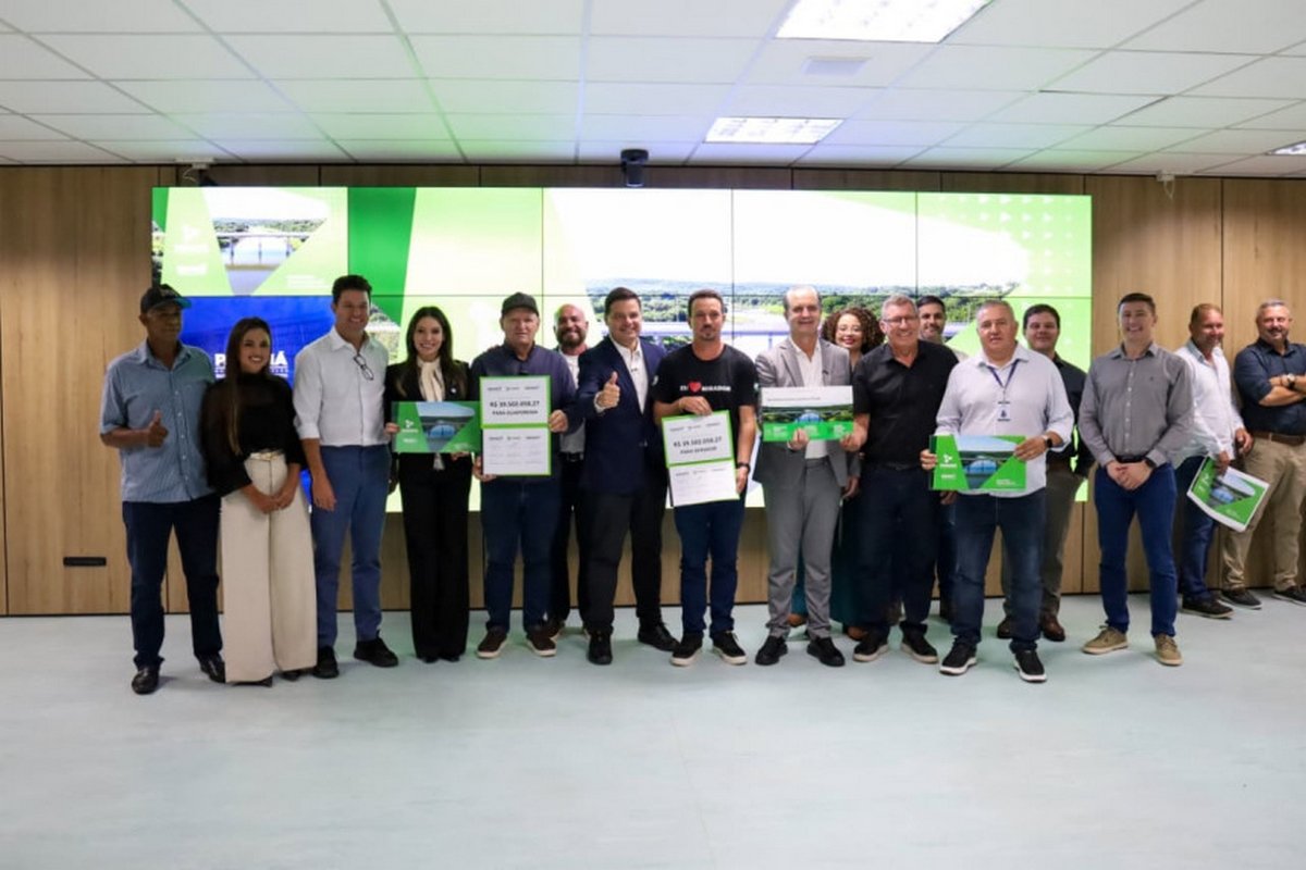 Deputada estadual, Maria Victoria (PP), participou, nesta terça-feira (24), da entrega oficial do projeto da ponte entre Guaporema e Mirador e destacou a importância estratégica da obra para toda a região. Créditos: Patryck Madeira