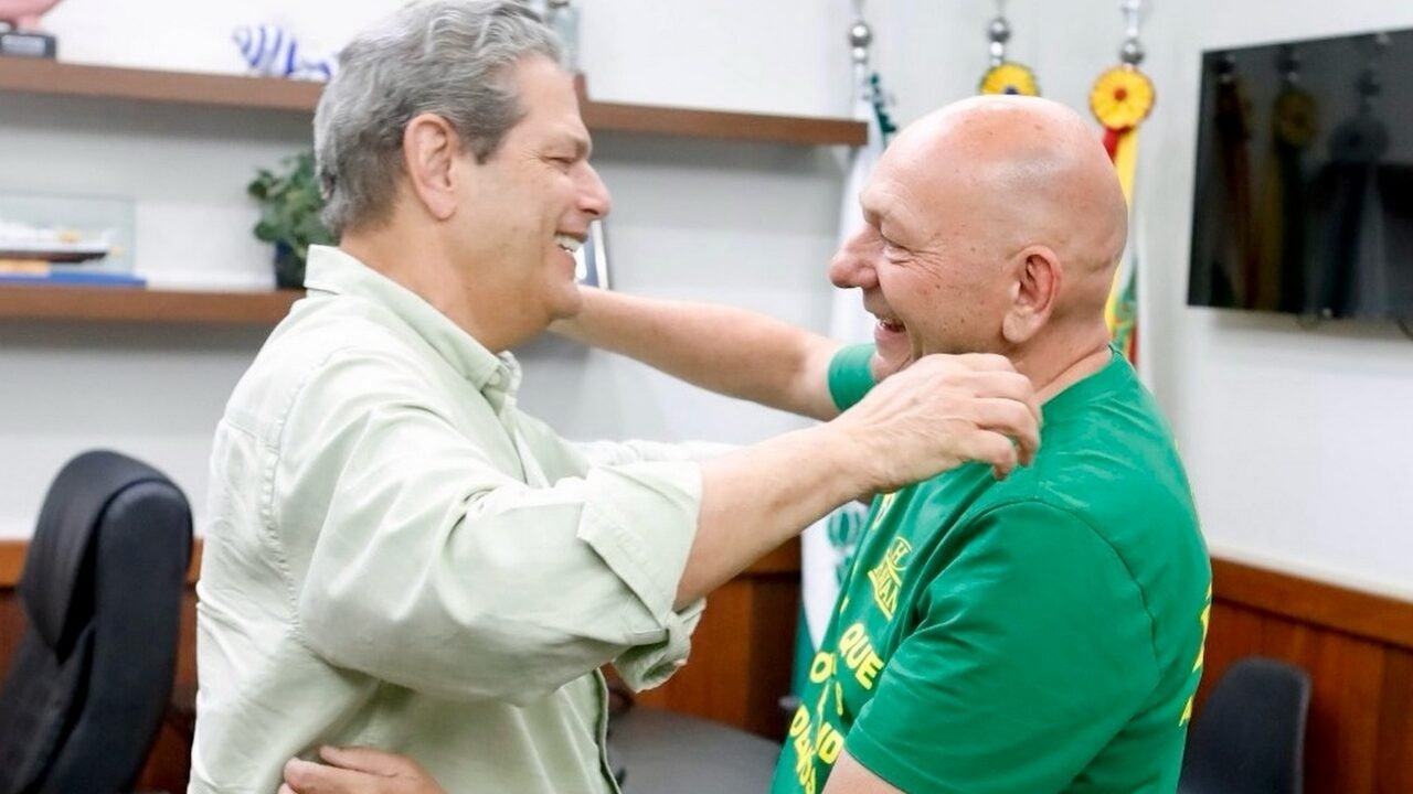 Prefeito de Maringá recebe Luciano Hang em clima de cordialidade e parceria