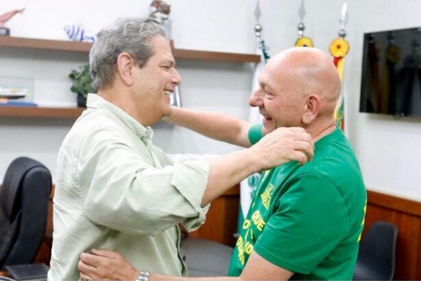 Prefeito de Maringá recebe Luciano Hang em clima de cordialidade e parceria