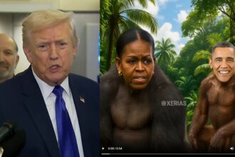 Trump e o casal Obama
