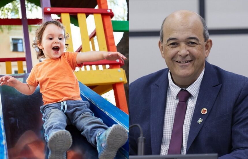 Vereador Odair Fogueteiro anuncia novos playgrounds que serão instalados na região da avenida Mandacaru em Maringá