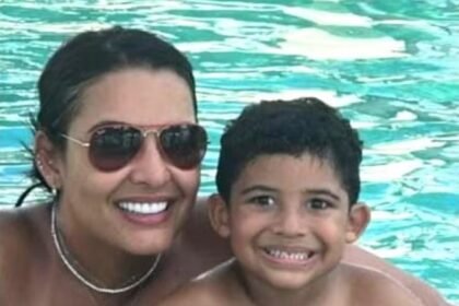 Viviane vítima de acidente com lancha faria 36 anos neste domingo; filho de 4 anos também morreu