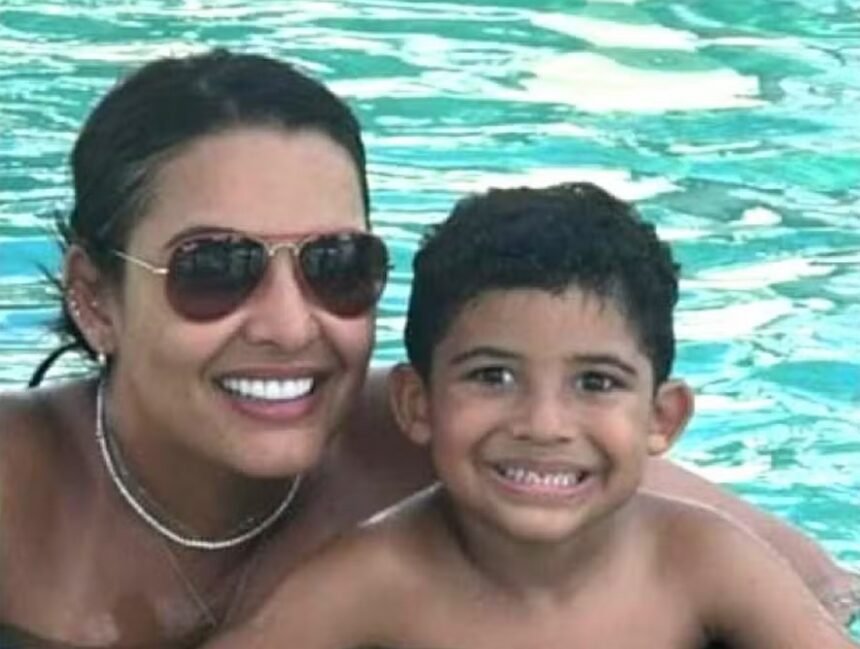 Viviane vítima de acidente com lancha faria 36 anos neste domingo; filho de 4 anos também morreu
