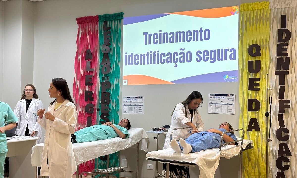 capacitação sobre segurança do paciente e controle de infecção