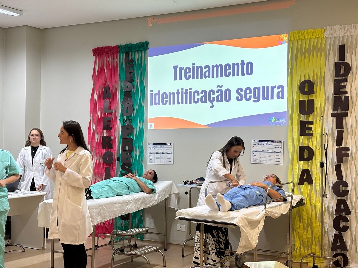 capacitação sobre segurança do paciente e controle de infecção