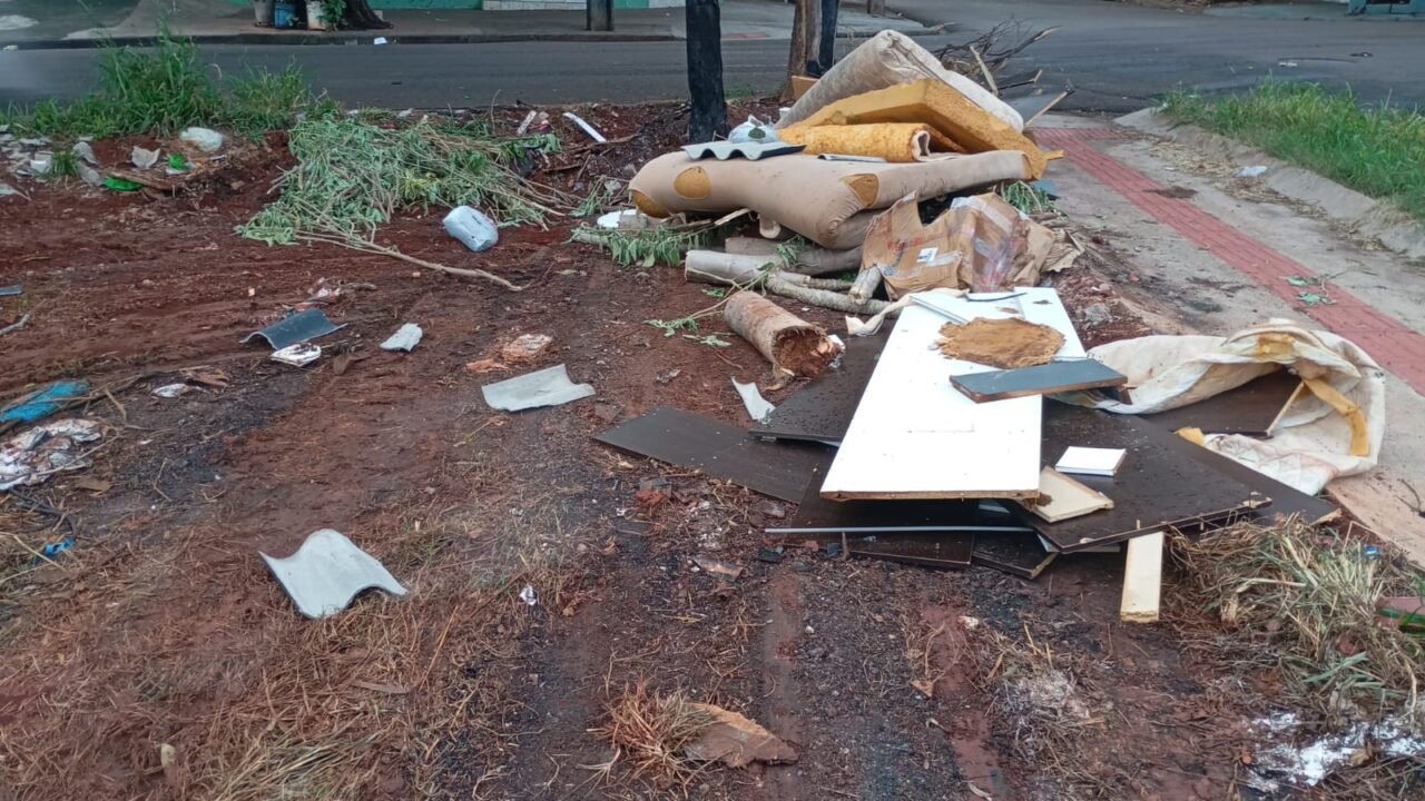 Descarte irregular de lixo