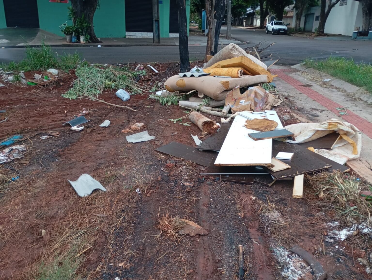 Descarte irregular de lixo