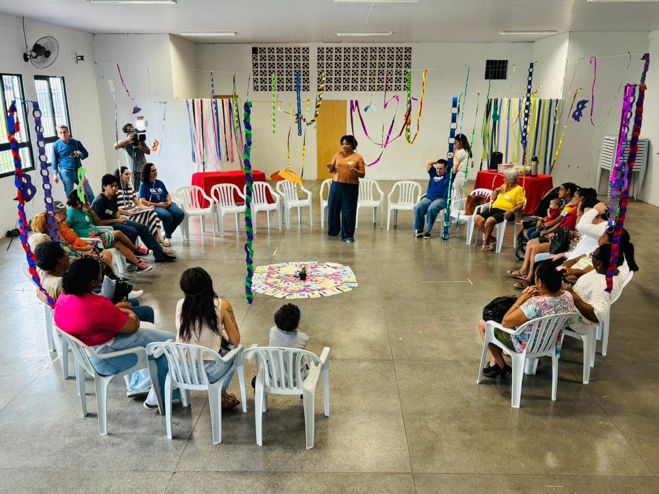 Ações que estimulam a convivência social aumentam a qualidade de vida da população. (Crédito: Keila Marques/PMM)