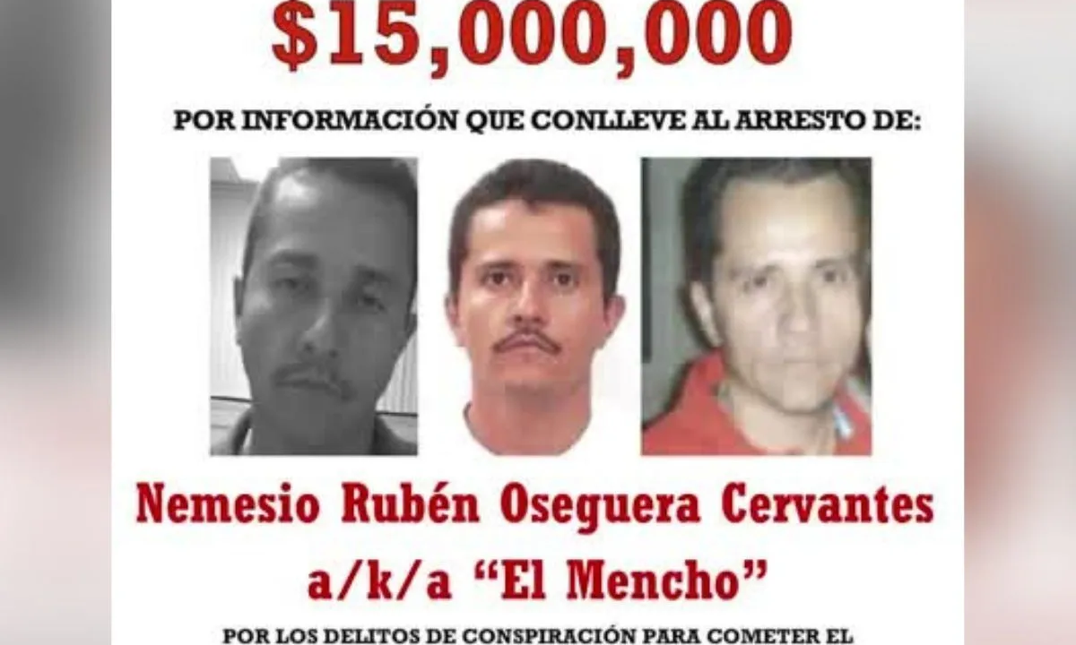 Nemesio Oseguera, mundialmente conhecido como “El Mencho”, líder do poderoso Cartel Jalisco Nueva Generación (CJNG)