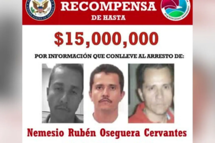Nemesio Oseguera, mundialmente conhecido como “El Mencho”, líder do poderoso Cartel Jalisco Nueva Generación (CJNG)