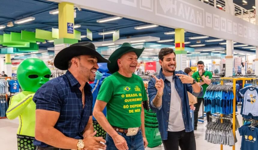 Havan inaugura megaloja em Maringá com presença de Luciano Hang