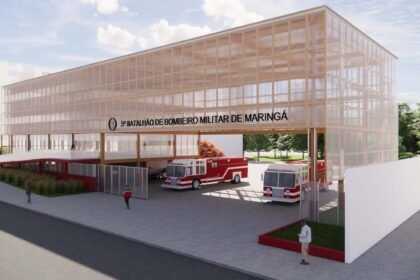 Estado entrega anteprojeto de reforma e ampliação do Batalhão dos Bombeiros em Maringá