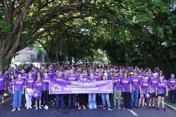 Caminhada de conscientização sobre doenças raras reúne famílias no Parque do Ingá neste domingo, 1º