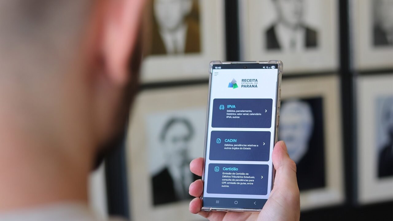 Aplicativo da Receita Estadual