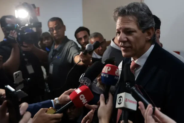 Ministro da Fazenda, Fernando Haddad.