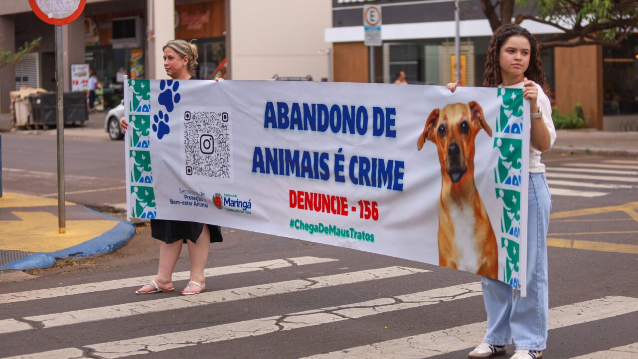 Para conscientizar a população contra maus-tratos aos animais, Prefeitura realiza blitz educativa nesta sexta-feira, 20