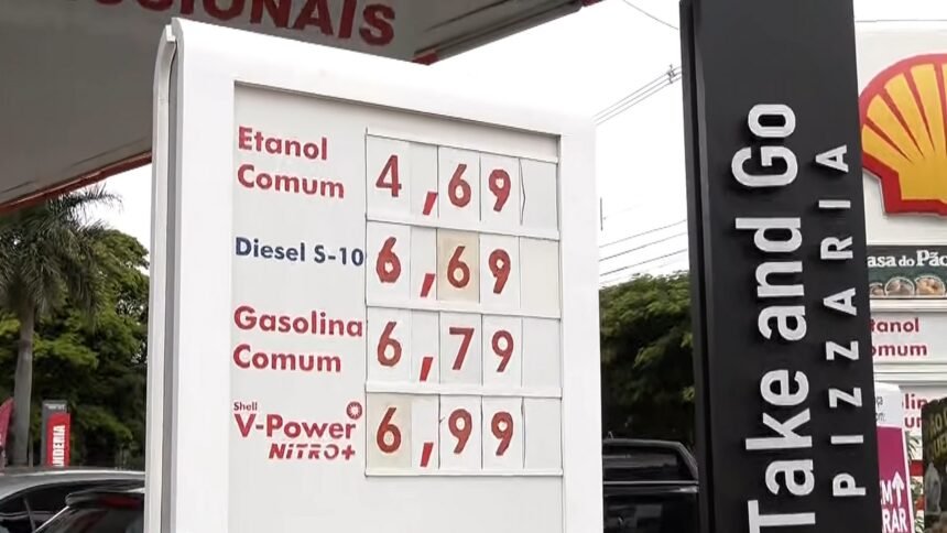 Preços dos combustíveis em Maringá registram alta com impacto no diesel