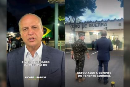 Ricardo Barros recepciona novos atiradores do Tiro de Guerra de Maringá