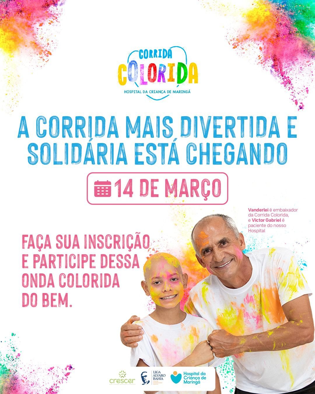 1ª Corrida Colorida do Hospital da Criança de Maringá