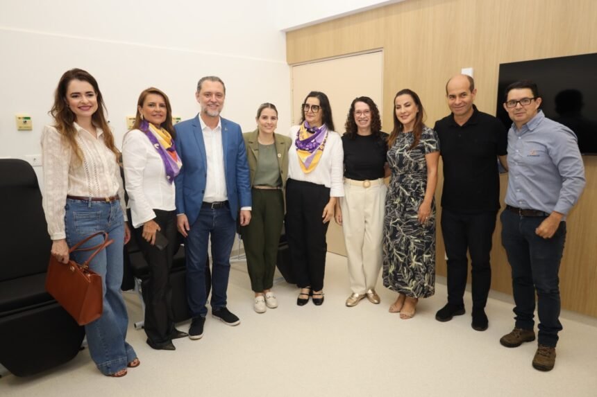 Majô prestigia e apoia a inauguração de salas pensadas para acolher gestantes e crianças vitimas de violência no HU- Maringá