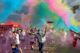 Corrida Colorida do Hospital da Criança de Maringá reúne mais de 1,7 mil pessoas