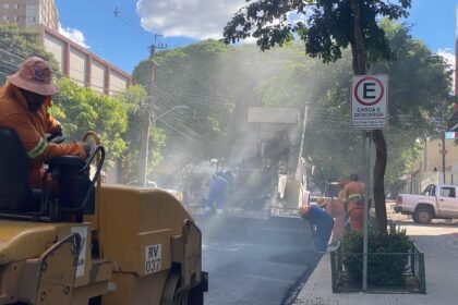Prefeitura de Maringá realiza recapeamento asfáltico