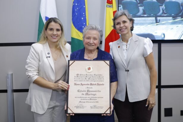 presidente da Câmara Municipal, Majô, propôs a outorga do Título de Cidadã Benemérita à educadora Neuza Aparecida Betiati Arévalo