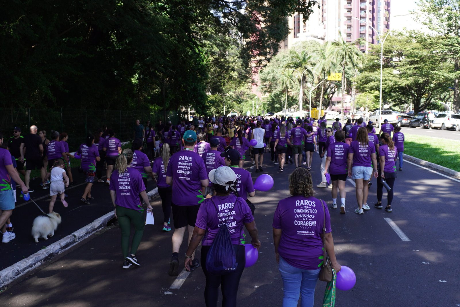 Caminhada de conscientização sobre doenças raras reúne famílias no Parque do Ingá neste domingo, 1º
