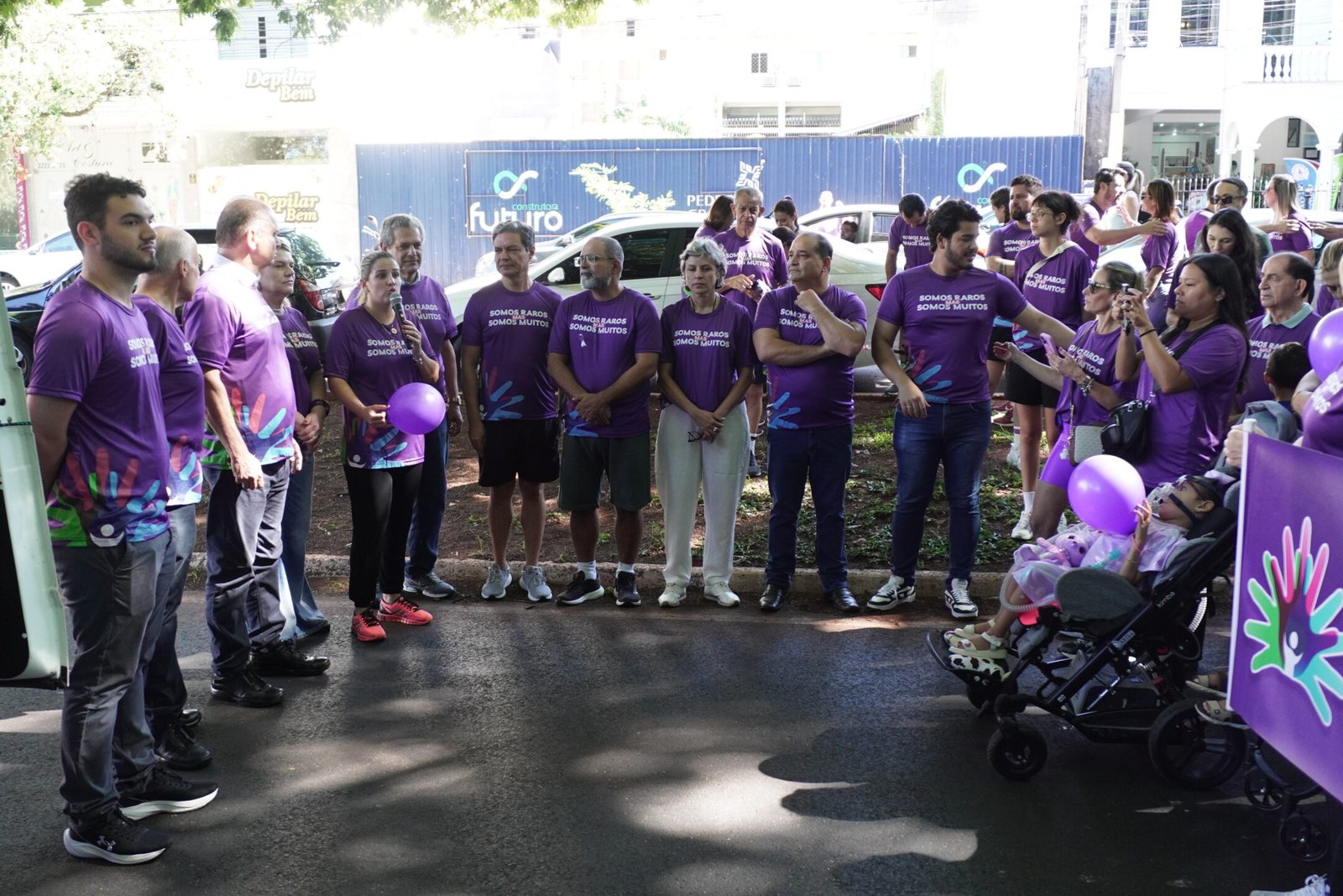 Caminhada de conscientização sobre doenças raras reúne famílias no Parque do Ingá neste domingo, 1º