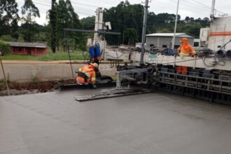 Governo isenta de ICMS cimento para pavimentação e barateia obras no Paraná