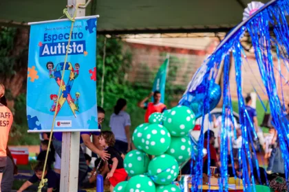 evento RecreaTEA, com atividades adaptadas para crianças e adolescentes com Transtorno do Espectro Autista (TEA)