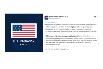 EUA expulsam oficial brasileiro ligado ao governo Lula por tentativa de perseguição política