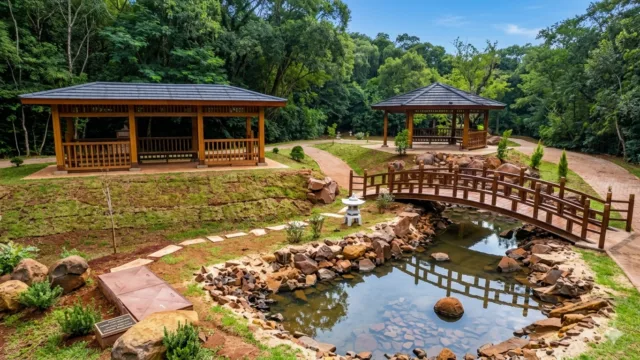 Revitalização do ‘Jardim Imperial Japonês’ do Parque