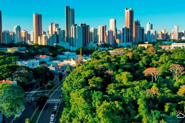 Maringá, cidade do estado do Paraná.