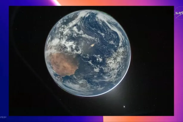 Missão Artemis 2 captura primeira imagem ao vivo da Terra a partir da cápsula Orion