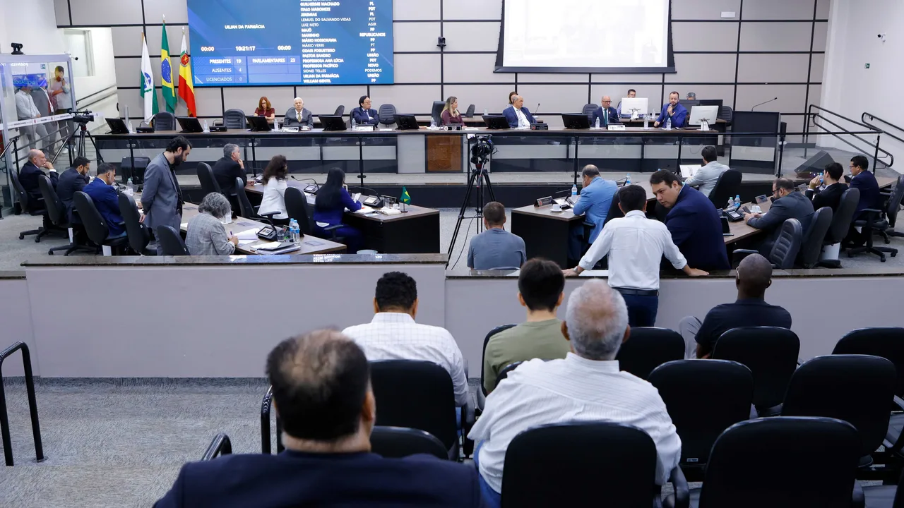 Plenário da Câmara de Vereadores de Maringá