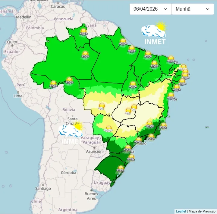 Ciclone extratropical e alerta de tempestades marcam o início da semana no Paraná