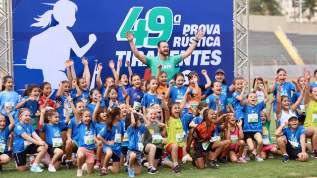 Edição da Prova Rústica Tiradentes Kids bate recorde e reúne mais de 780 crianças