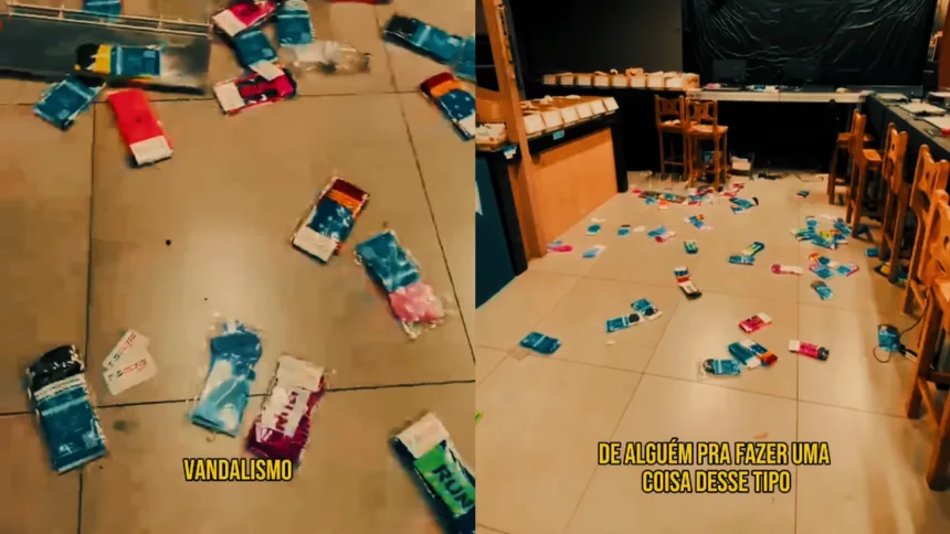 Vandalismo na Prova Rústica Tiradentes