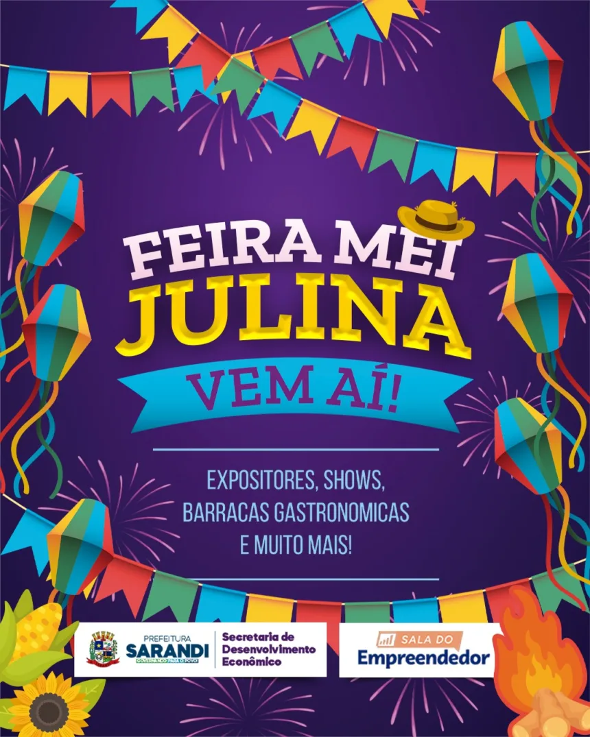 Feira MEI Julina em Sarandi