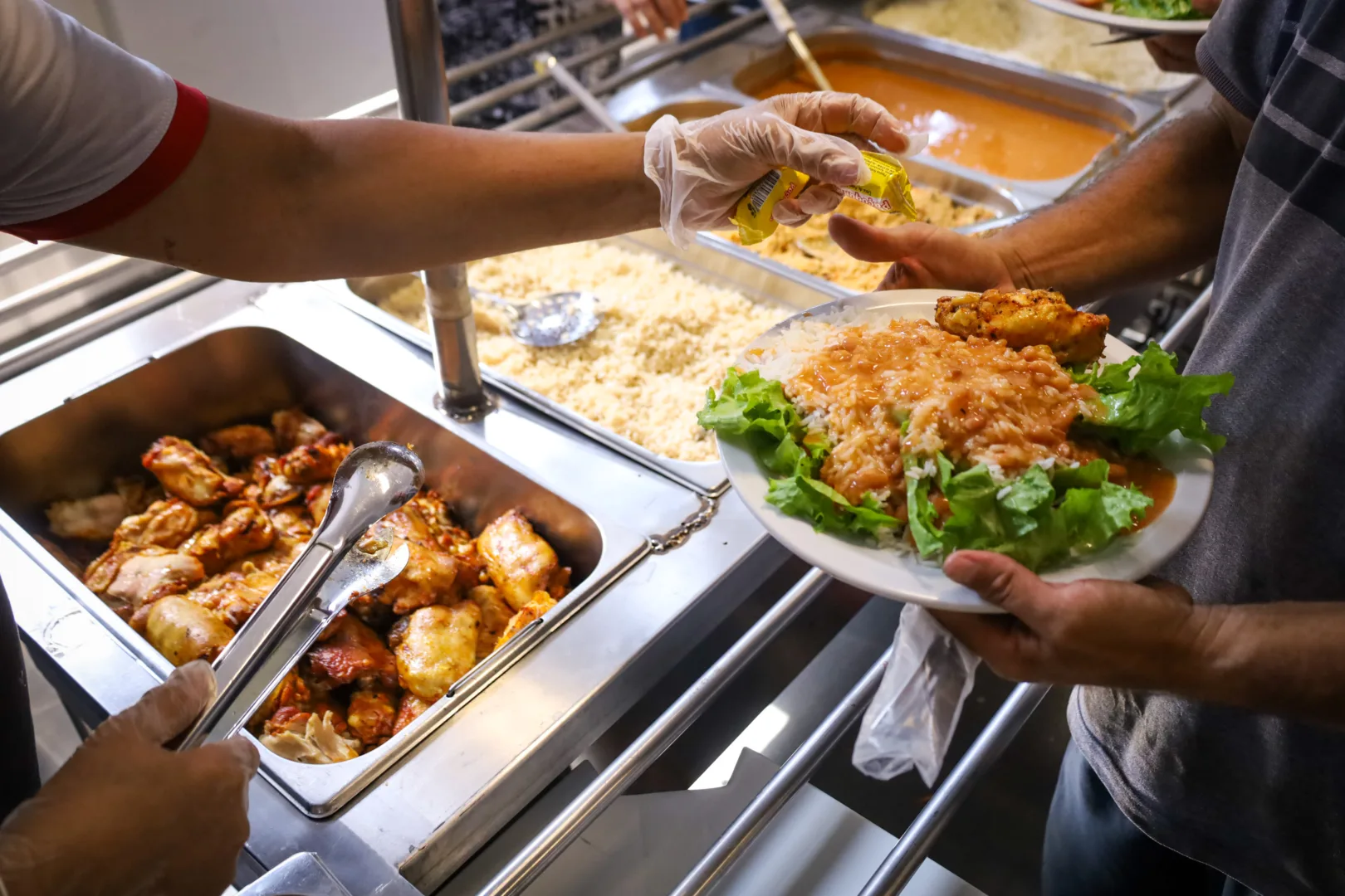 restaurante popular no Jardim Alvorada