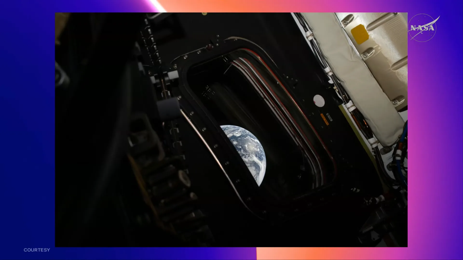 Missão Artemis 2 captura primeira imagem ao vivo da Terra a partir da cápsula Orion