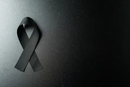 luto, nota de falecimento