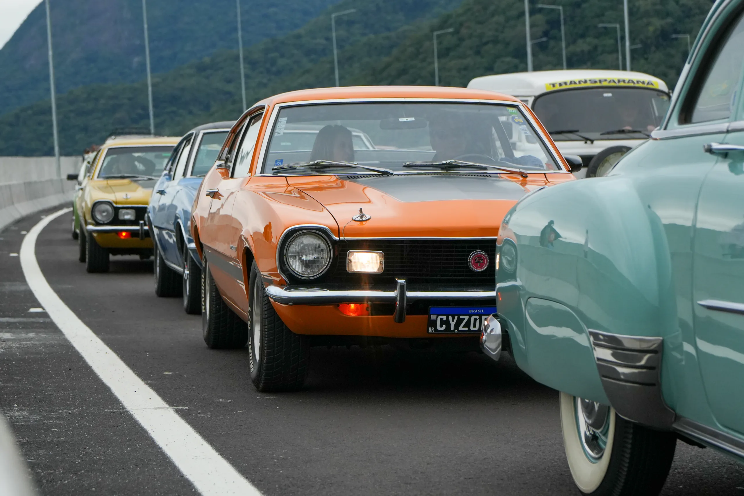 Turismo: 1º Encontro e Passeio de Carros Antigos e Motos Ponte na Ponte de Guaratuba