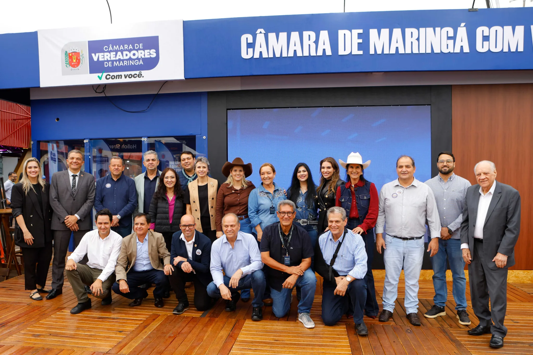 Câmara de Maringá aproxima Legislativo da população na Expoingá 2026