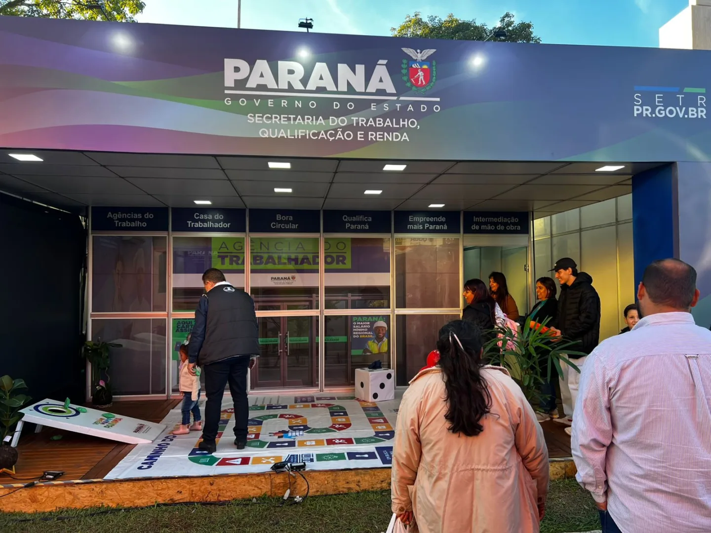 Estande do Governo do Estado na Expoingá 2026