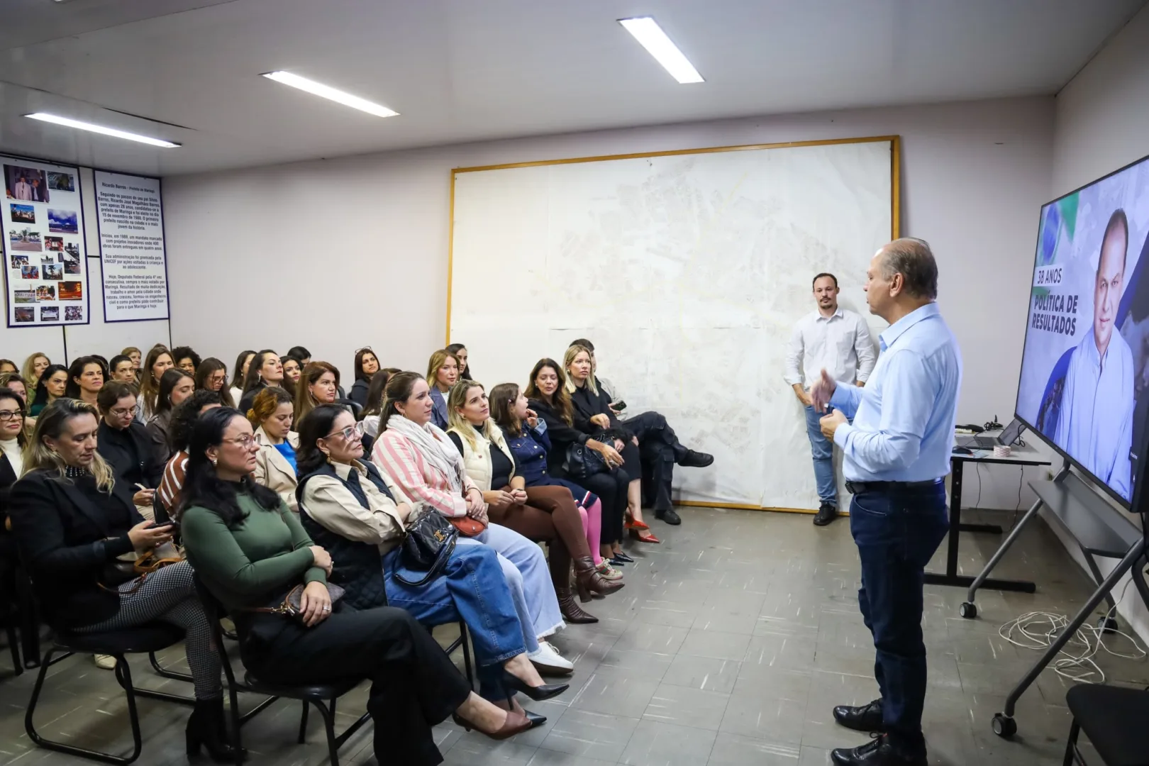 Ricardo Barros e Maria Victoria reforçam parceria por Maringá em reunião com apoiadores